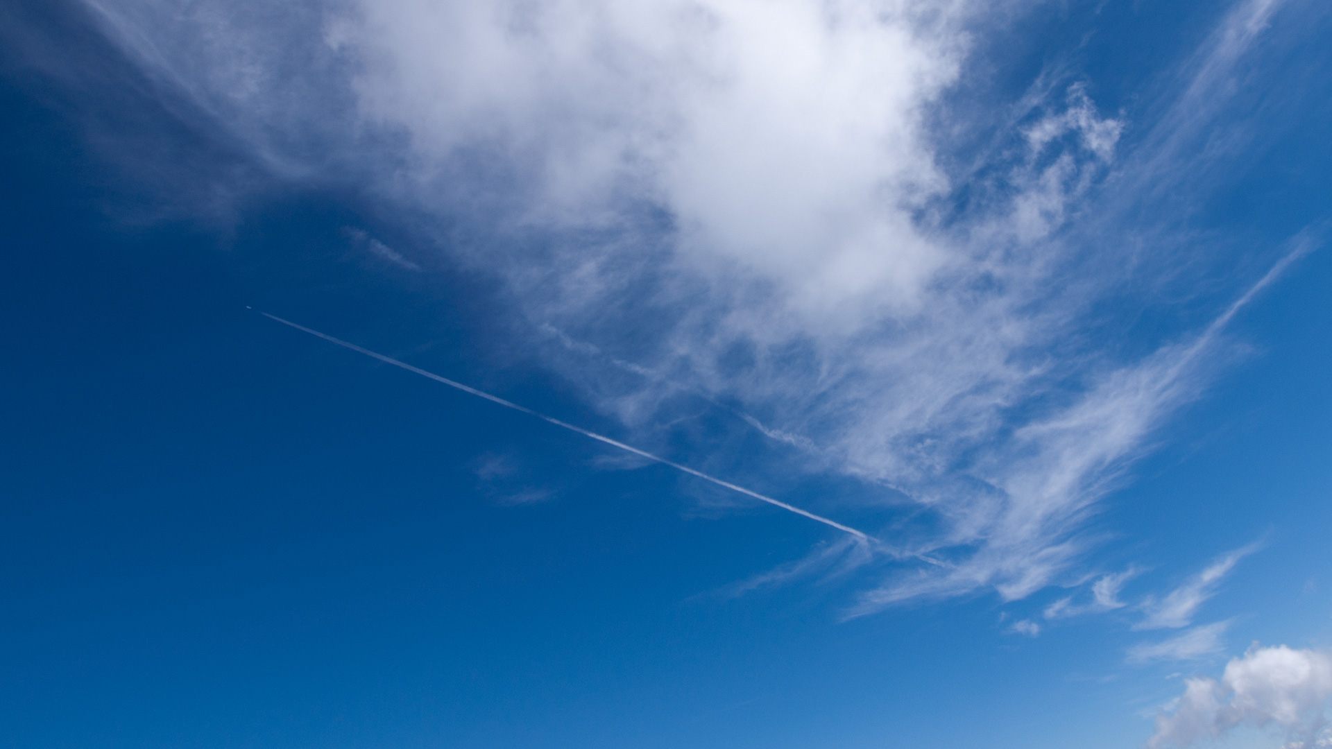 ワイド画面 19 1080 のデスクトップ壁紙 飛行機雲